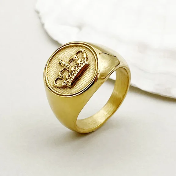 Vintage  Helm of Sauron Ring For Men Women 14K White Gold Punk Gothic Dragon Rings Fashion Jewelry Gifts