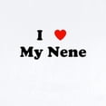 thumbnail image 2 of CafePress - I Love My Nene Infant Bodysuit - Baby Light Bodysuit, Size Newborn - 24 Months, 2 of 4