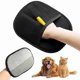 thumbnail image 1 of Pet Grooming Gloves for Dogs & Cats - Double-Sided Hair Remover for Shedding & Fleas, 1 of 5