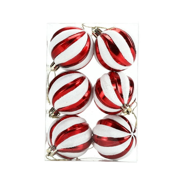 Christmas Tree Decorations Ornament Set Shatterproof Ornaments Hanging Decor For Party Tree Decoration