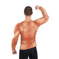 thumbnail image 3 of Adult Padded Muscle Shirt, 3 of 5