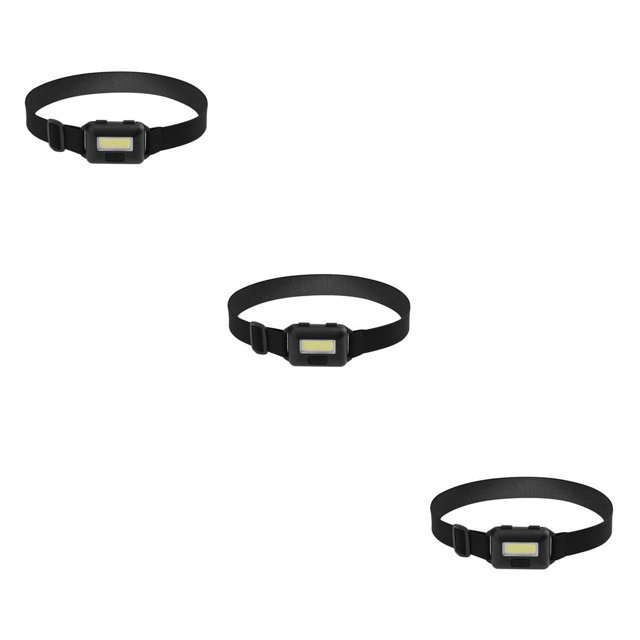 Advancent Linterna LED COB, 3 modos, faro delantero ajustable con diadema elástica, linterna, herramienta de iluminación, blanco para correr Type1 NO1 Advancent CBP229145