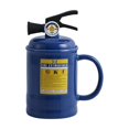 thumbnail image 1 of Novelty Fire Extinguisher Shaped Ceramic Drinking Mug With Removable Lid And Included Spoon, 1 of 7