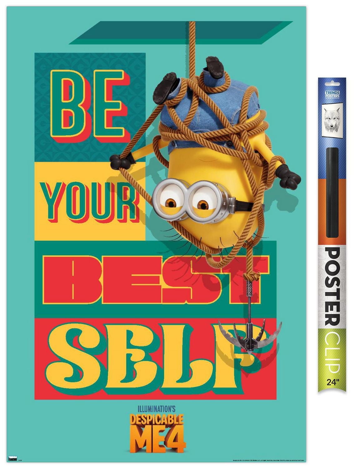 Illumination Despicable Me 4 - Best Self Wall Poster, 22.375" x 34"