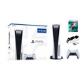 thumbnail image 1 of 2022 New 1.8TB PlayStation Disc Version Gaming Console with Upgraded Ultra Fast SSD, Wireless Controller, Battlefield 2042 & Mytrix Controller Charging Dock, 1 of 7
