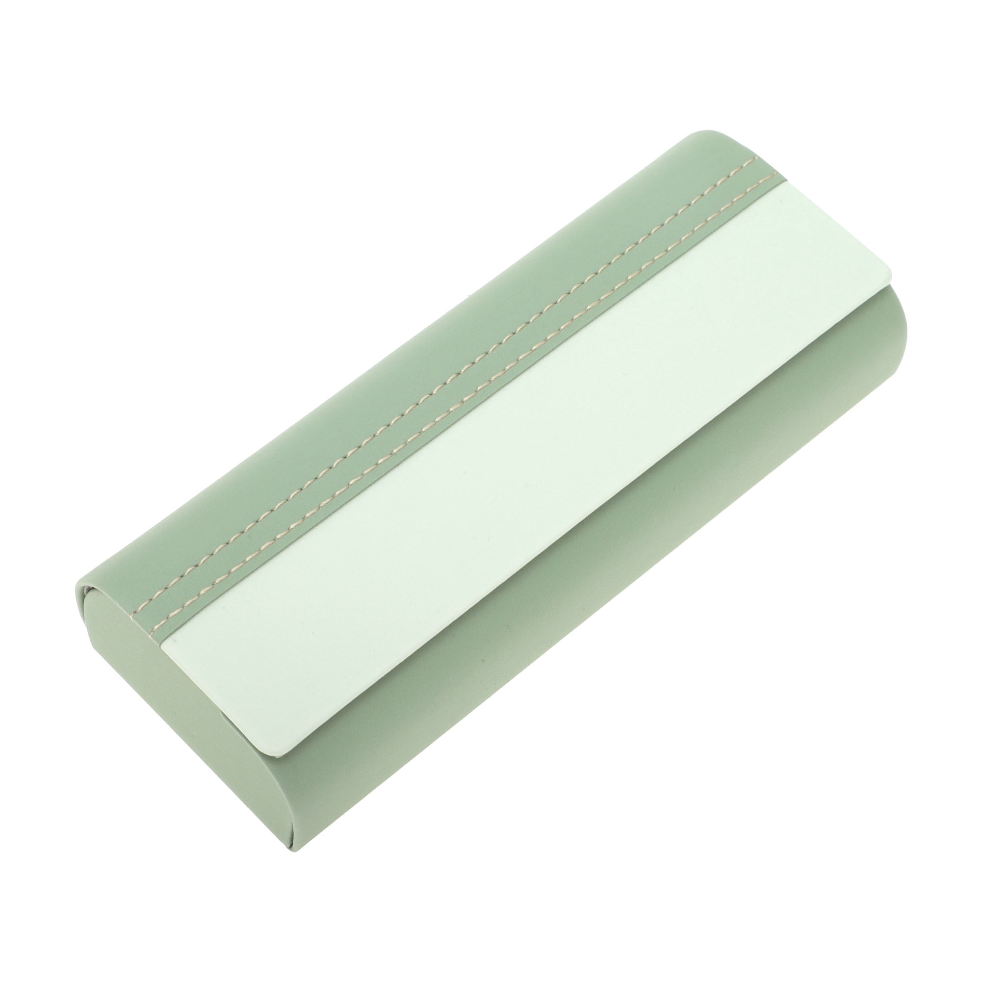 Unique Bargains Eyeglasses Case Simple Eyeglasses Storage 6.14"x2.36"x1.18" Green