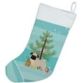 thumbnail image 2 of Carolines Treasures CK3557CS Pug Christmas Tree Christmas Stocking, 2 of 2