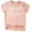 White on Peach Shirt, variant on Spread Kindness Like Wildflowers Shirt for Baby & Toddler Youth Girls White on Mauve Shirt 2T