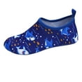 thumbnail image 5 of WhouRiu Toddler Girl Boy Water Shoes Cartoon Beach Outdoor Soft Sole Shoe Children Comfy Lightweight Waterproof Sneakers Blue Toddler9, 5 of 5