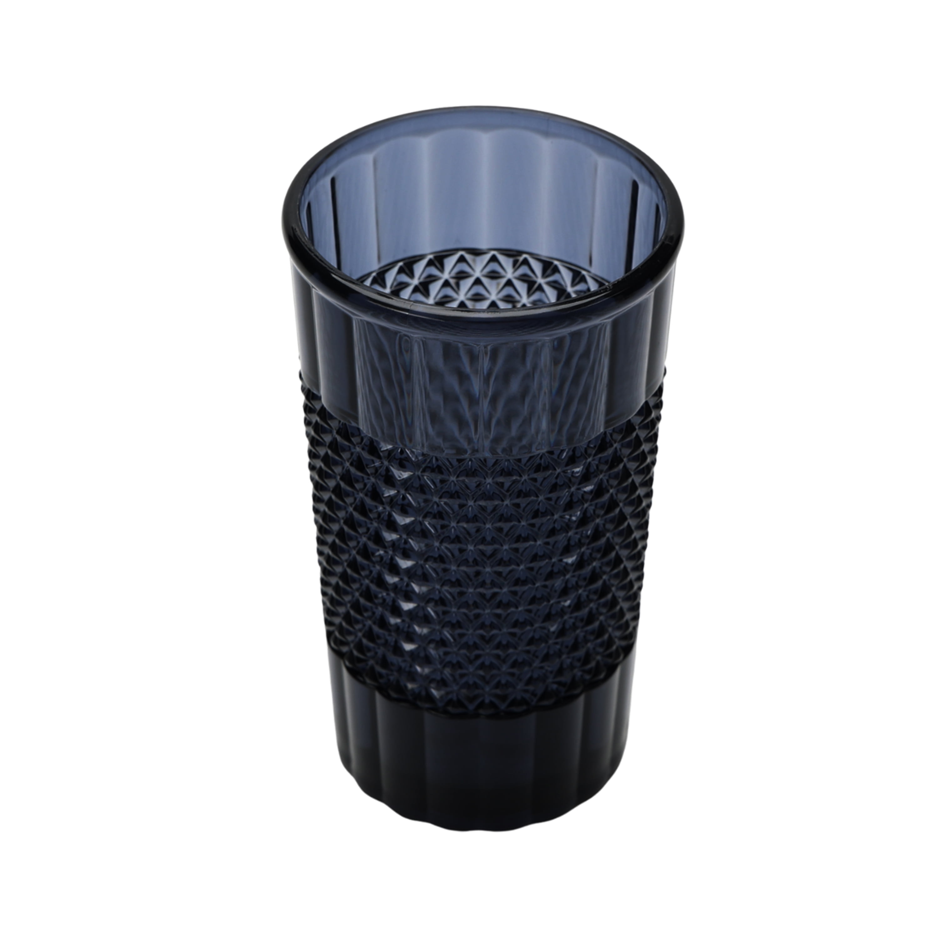 Mainstays 20 oz Tall Acrylic Diamond Texture Tumbler, Blue