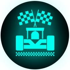 FlashTrack Racing Glow in the Dark Set