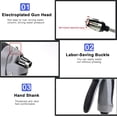 thumbnail image 5 of Pressure Washer, 360° Rotating Nozzle with 3 Spray Modes, Powerful Outdoor Cleaner Compatible with 1/2" Garden Hose, Effortless Dirt & Stain Remover for Patio, Car & Garden Cleaning (1 PC), 5 of 9