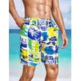 thumbnail image 3 of Traje De Baño Hombre Short Impermeable Bermuda Secado Rápido, 3 of 3