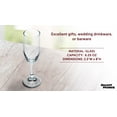 thumbnail image 5 of Champagne Flute 6.25 oz. Set of 10, Bulk Pack - Great for Cocktails, Weddings, Party Favors - Clear, 5 of 5