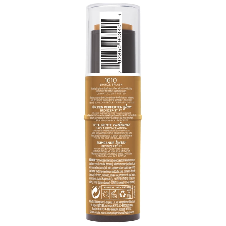 Burt's Bees All Aglow Bronzer Stick, Bronze Splash photo 4