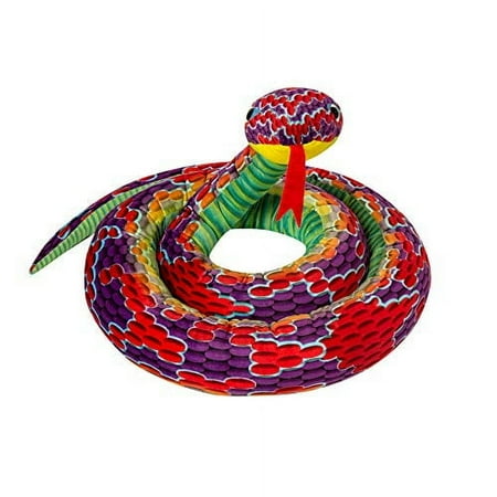 TORMAYS Realistic Plush Giant Snake Stuffed Animals Toy Gifts for Kids, 100 inch