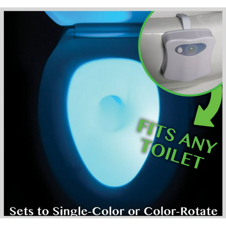 Smart Bathroom Toilet Led Nightlight Pir Body Motion Sensor Seat