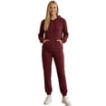 thumbnail image 1 of Conjunto Mujer 2 Piezas Sudadera y Pants Jogger Suave Invierno, 1 of 5
