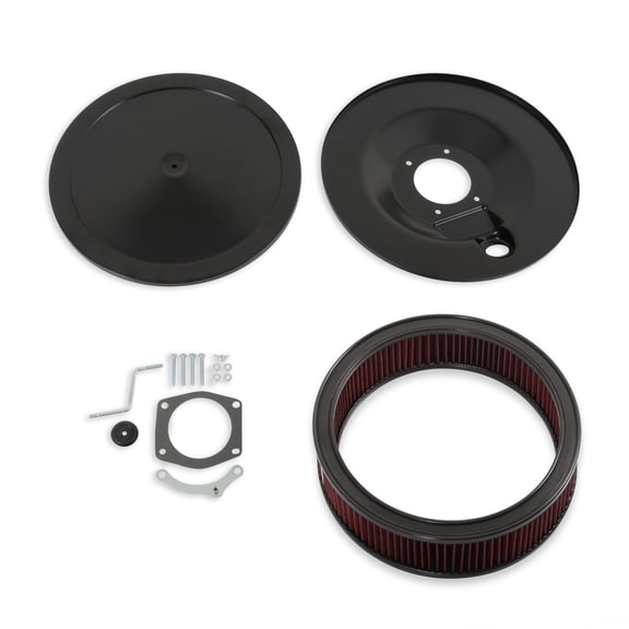 Holley 120-501 Holley RetroFilter Drive-By-Wire Air Cleaner - 16-Inch Diameter - Black