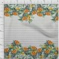 thumbnail image 1 of oneOone Polyester Lycra Fabric Geometric|Leaves & Berries Panel Fabric Prints By Yard 56 Inch Wide, 1 of 3
