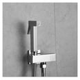 thumbnail image 1 of Hand Held Bidet Sprayer Douche Toilet Kit Bidet Faucet Rose Gold Square Shattaf Shower Head Copper Valve Set Jet Bidet Faucet ,Effortless Installation, 1 of 7