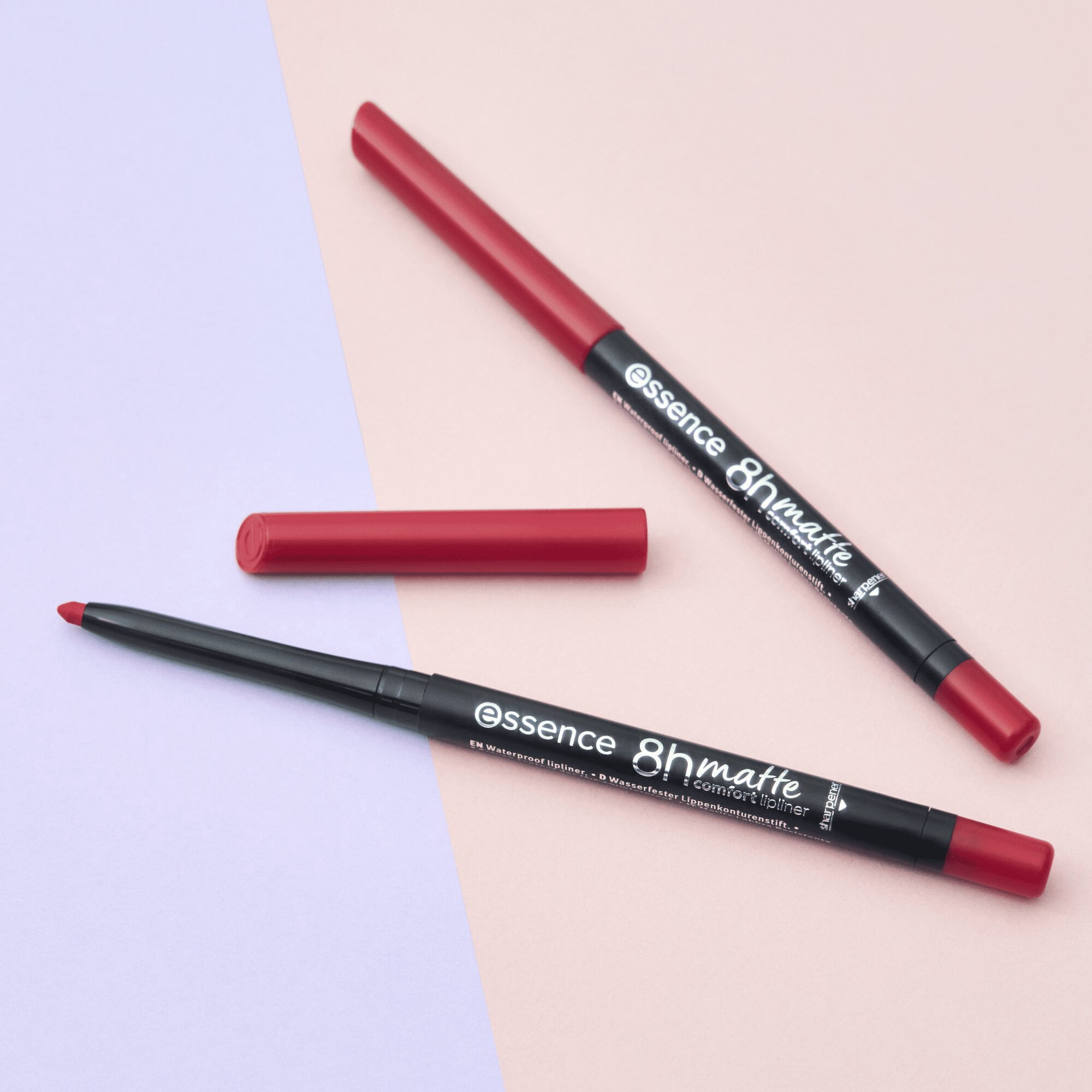 essence 8H Matte Comfort Lipliner, 07 Classic Red