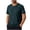 Dark Green, variant on Mens Casual Slim Fit Short Sleeve T-Shirts Soft Lightweight V-Neck/Crew-Neck Size Mens Tshirts(Grey,7XL)