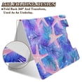 thumbnail image 2 of FORMRS A4 Clipboard Folder with Pen Holder Horizontal Foldable School Office Binder, Pink Starfish Pattern, 2 of 9