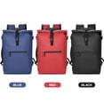 thumbnail image 2 of 3-in-1 Waterproof Bike Pannier Bicycle Rear Rack Bag Backpack Shoulder Bag Outdoor Cycling Commuting Bag Pack with Laptop Compartment, 2 of 8