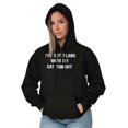 thumbnail image 4 of I've Got Plans With My Cat Tonight Hoodie Sweatshirt Women Men Brisco Brands S, 4 of 6