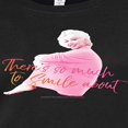 thumbnail image 3 of Marilyn Monroe - Pop Culture Icon - There's So Much To Smile About - Juniors Fitted Graphic T-Shirt, 3 of 5