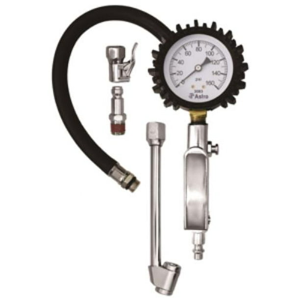 Astro Pneumatic Tool AO3083 2.5 in. Dial Tire Inflator with Locking