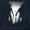 thumbnail image 2 of Freddy Vs Jason Silhouettes Women's T Shirt, Navy, Large, 2 of 6