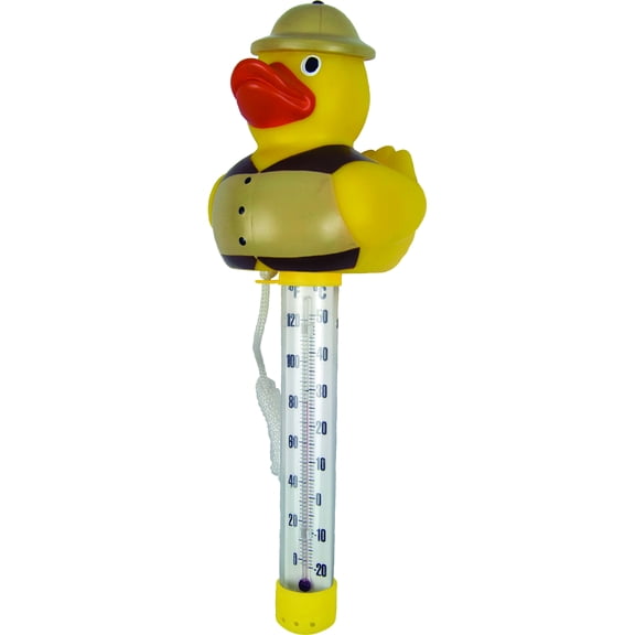 Poolmaster Safari Duck Floating Swimming Pool and Spa Thermometer