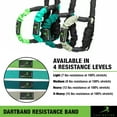 thumbnail image 2 of DartBand Premium Resistance Bands with Handles, Door Anchor, and Carabiner Clip for Athletic Training, Rehab, Strength Training, Yoga, Physical Therapy, Home Workout Solution - Heavy Resistance, 2 of 7