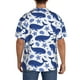 thumbnail image 3 of Fotbe Whale Camisa Estampada de Manga Corta para Hombre, Casual de Verano, Estilo Playero, Sin Arrugas-Medium, 3 of 5
