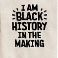 thumbnail image 3 of Instant Message - Black Histroy In The Making - Toddler & Youth Crewneck Fleece Sweatshirt, 3 of 6