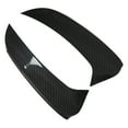 thumbnail image 1 of Insert Cover Trim, 2pcs Carbon Fiber Style Sturdy Reliable Rear Bumper Spoiler  For Car, 1 of 8