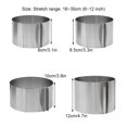 thumbnail image 1 of Telescopic Mousse Ring Baking Cake 6-12 Inch Adjustable Mould Tools Stainless Steel Round Bakeware Self-Assembly Pastry height/8.5cm, 1 of 8