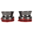 thumbnail image 4 of Aluminum NAB Hub Adapters, Easy To Install Red Base Aluminum 10 Inch Opener 1 Pair  For Reel To Reel Tape Recorder, 4 of 7
