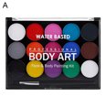 thumbnail image 1 of 15 Colors Artist Washable Kids Face Watercolor Paint Solid Pigment Makeup Tool, 1 of 9