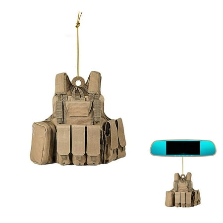 

Famure Flat Acrylic Ornament Army Uniform Boots Hat Acrylic Ornament for Christmas Tree Army Christmas Ornament Memorial Gifts for Veteran handy