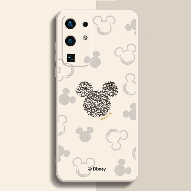 Funda de Mickey Mouse de Disney para Samsung Galaxy S22 Ultra S21 S20 FE S10 S9 Plus Note 20 Ultra 10 Lite M52 M62 F62, funda de silicona Tan Jianjun unisex