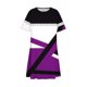 thumbnail image 5 of Vestido de Manga Corta para las Mujeres Casual Impreso Cuello Redondo, Vestido de las Señoras para la Primavera Y el Verano de Uso Diario, 5 of 9
