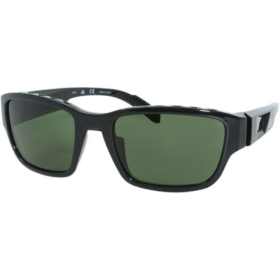 Adidas ADIDAS SP0007 01N Men's Plastic Frame Green Lens Sunglasses