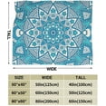 thumbnail image 2 of Sherpa Fleece Throw Blanket, Geometric Patterns Soft Warmer Throw Blankets for All Season, Lightweight Thermal Flannel Blanket Suit for Couch, Home Bed 50" X 40", 2 of 6