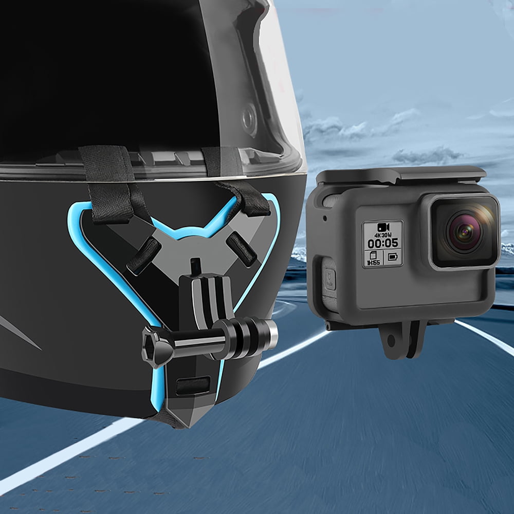 Motorcycle Helmet Camera Stand Integral Design for GOPRO Hero7/5 Yi