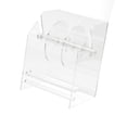 thumbnail image 4 of Dispensador de etiquetas ajustable, soporte para rollo de etiquetas, dispensador de rollo de pegatinas transparente para sujetar, 4 of 8