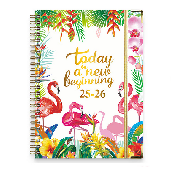 CCOCC 2025 Daily Planner,360-Degree Flipping 2025 Planner Weekly and Monthly,Sturdy Binding Student Planner,A10