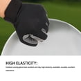 thumbnail image 4 of 1 par de Guantes para Exteriores Transpirables con Absorción de Impactos Ultrafinos para Deportes Extremos para Entrenamiento de Levantamiento de Pesas Fitness Color Negro ANGGREK Otros, 4 of 8
